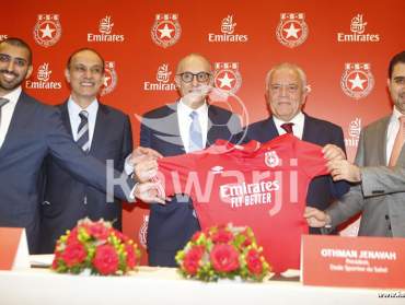 Signature du contrat de sponsoring entre l'Etoile du Sahel et Emirates