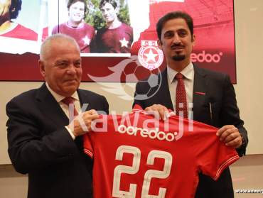 Signature de la convention entre l'Etoile du Sahel et Ooredoo