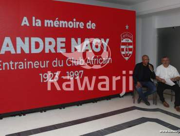 Hommage du Club Africain à André Nagy