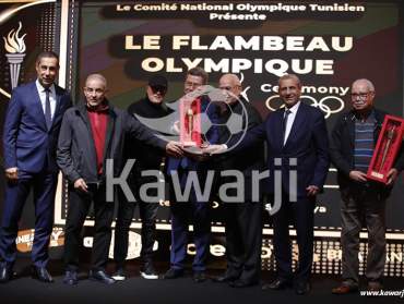 Cérémonie Flambeau olympique
