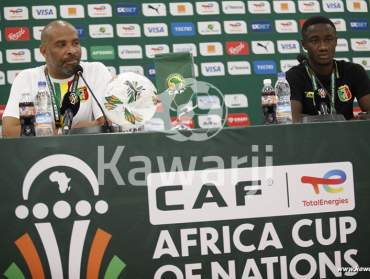 Conférence de presse du sélectionneur du Mali Eric Chelle 19-01-24