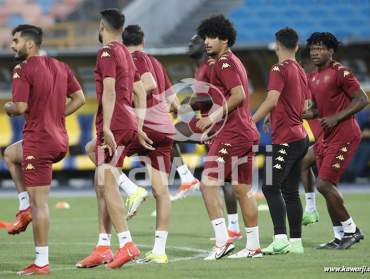 Espérance de Tunis : Séance d'entrainement au Caire