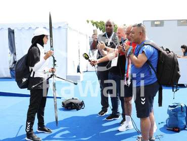 JO 2024 : Rihab El Walid (tir à l'arc)