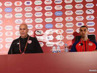 CAN 2025 : Point de presse de Sami Trabelsi et Ellyes Skhiri