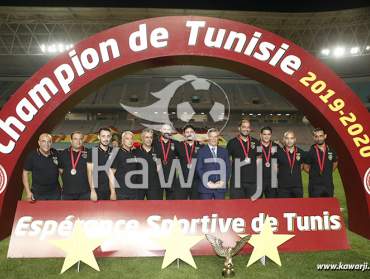 [Ligue 1] Remise du trophée de Champion pour l'Espérance de Tunis