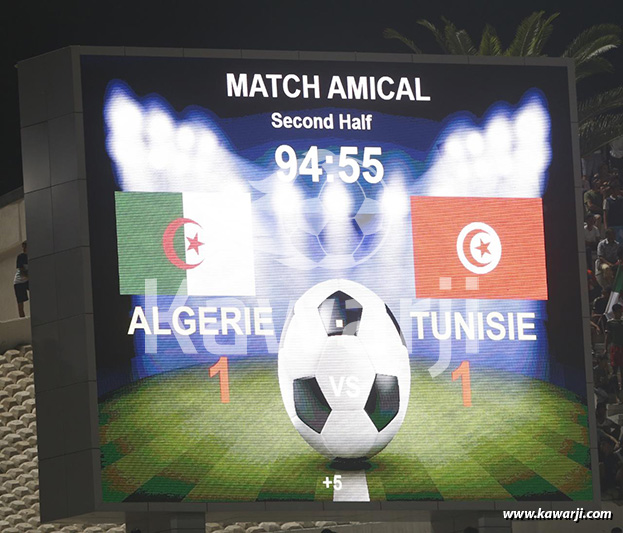 Amical : Algérie - Tunisie