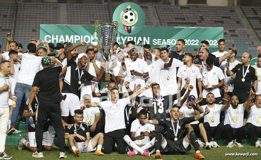 Al Ahli Tripoli champion de Libye 2022-2023