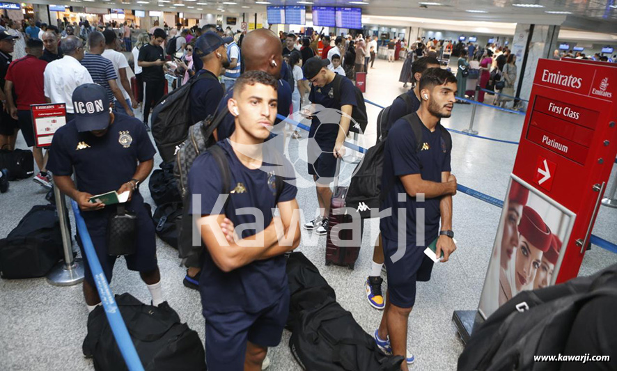 Coupe Arabe : Départ de l'Espérance de Tunis en Arabie Saoudite