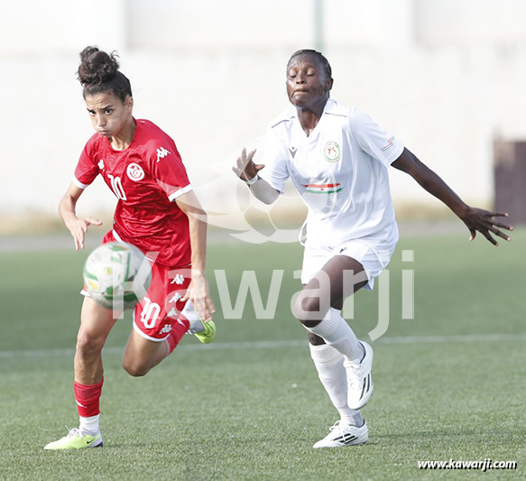 EN Féminine-Eliminatoires CAN 2024 : Tunisie - Niger 7-0