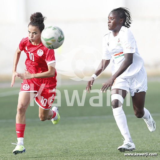 EN Féminine-Eliminatoires CAN 2024 : Tunisie - Niger 7-0