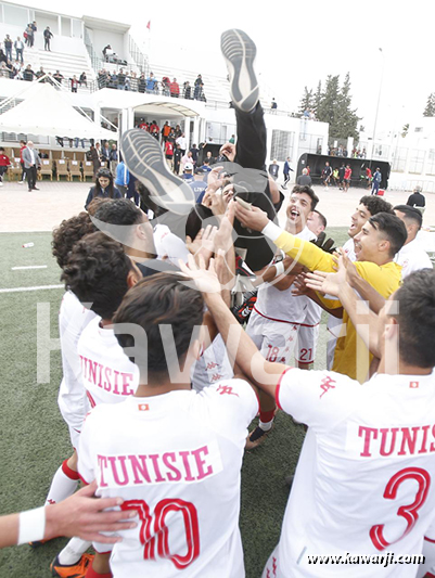 EN-UNAF U17 : Tunisie U17 - Libye U17 4-1