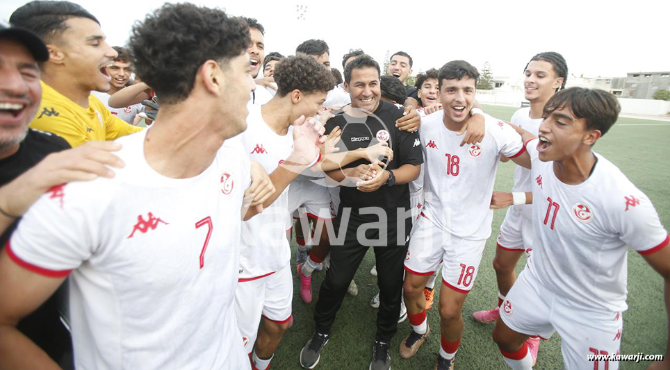 EN-UNAF U17 : Tunisie U17 - Libye U17 4-1