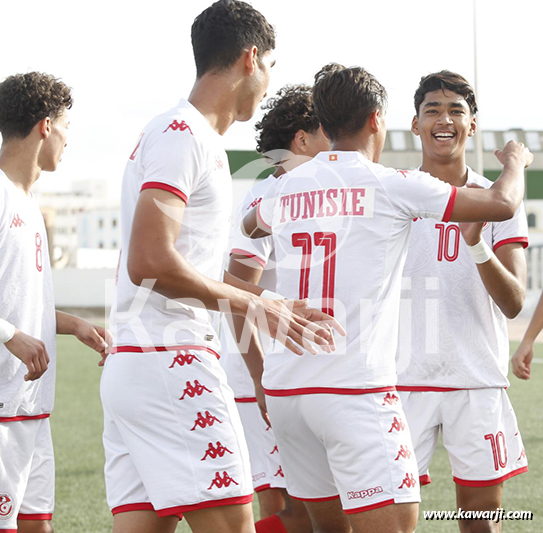 EN-UNAF U17 : Tunisie U17 - Libye U17 4-1