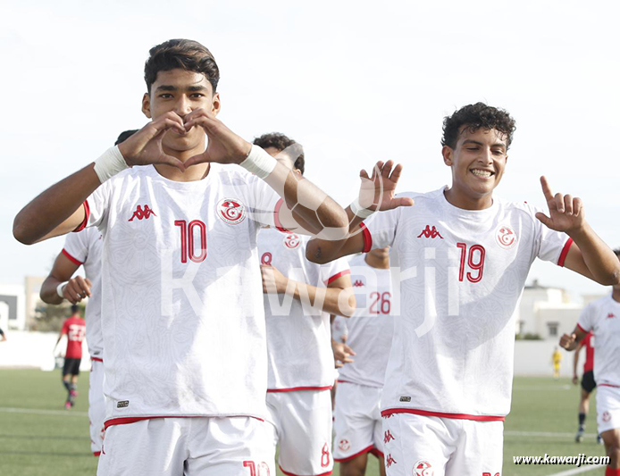 EN-UNAF U17 : Tunisie U17 - Libye U17 4-1