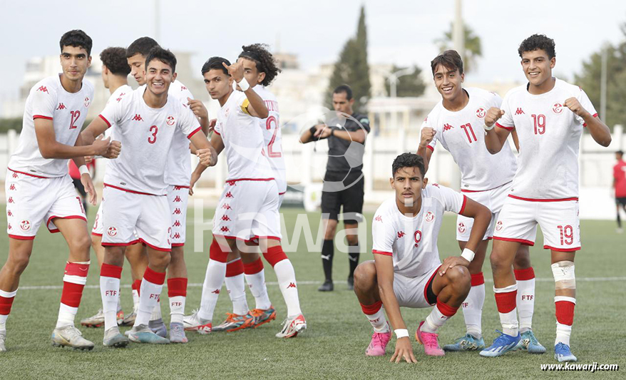 EN-UNAF U17 : Tunisie U17 - Libye U17 4-1