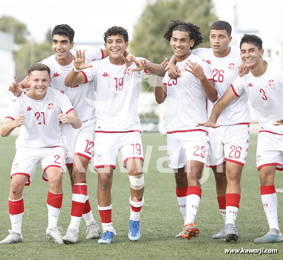 EN-UNAF U17 : Tunisie U17 - Libye U17 4-1