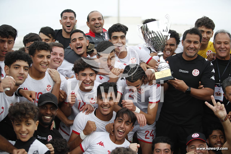 EN-UNAF U17 : Tunisie U17 - Libye U17 4-1