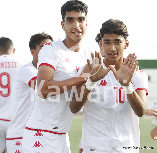 EN-UNAF U17 : Tunisie U17 - Libye U17 4-1