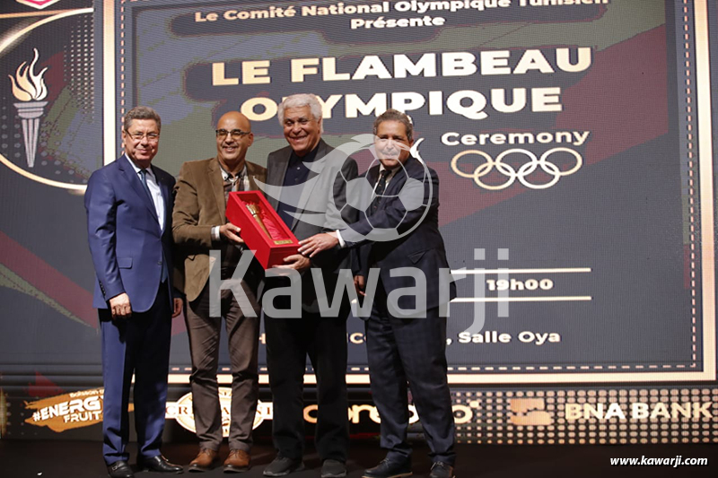 Cérémonie Flambeau olympique