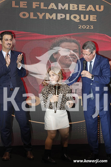 Cérémonie Flambeau olympique