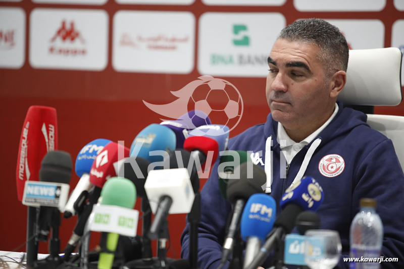 EN : Conférence de presse pour annoncer la liste de la Tunisie pour la CAN 2023