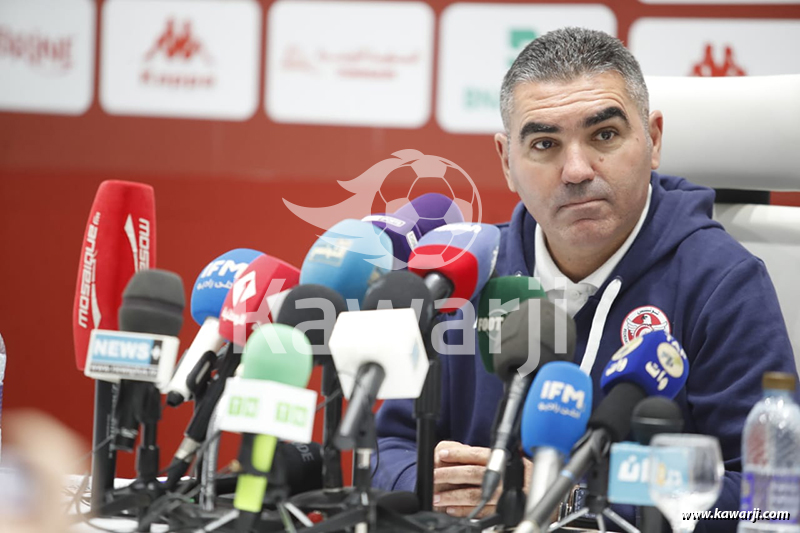 EN : Conférence de presse pour annoncer la liste de la Tunisie pour la CAN 2023