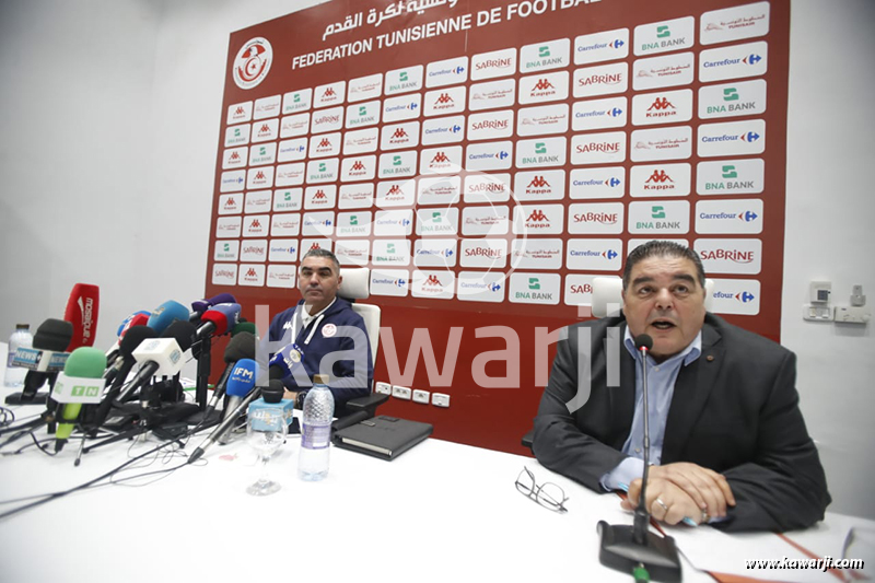 EN : Conférence de presse pour annoncer la liste de la Tunisie pour la CAN 2023