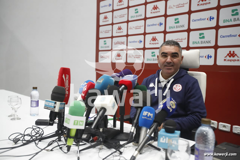 EN : Conférence de presse pour annoncer la liste de la Tunisie pour la CAN 2023