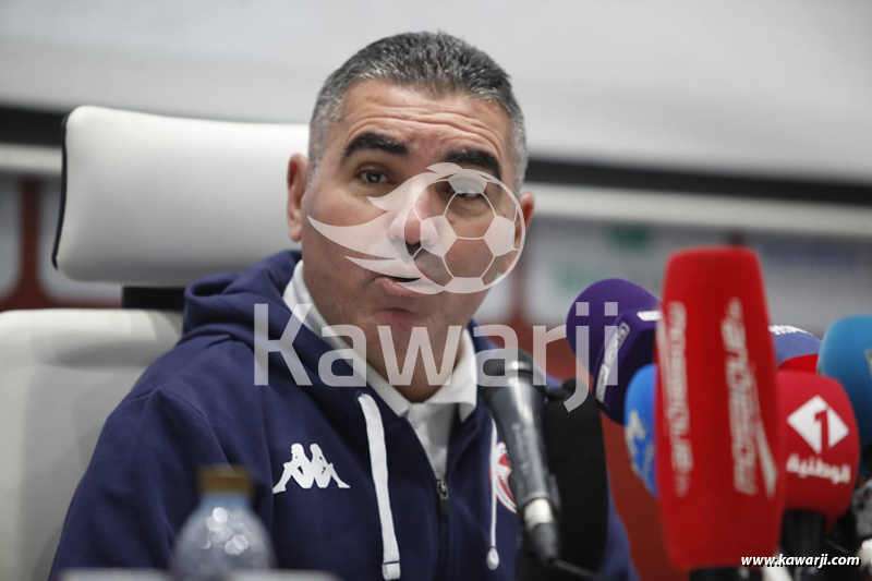 EN : Conférence de presse pour annoncer la liste de la Tunisie pour la CAN 2023