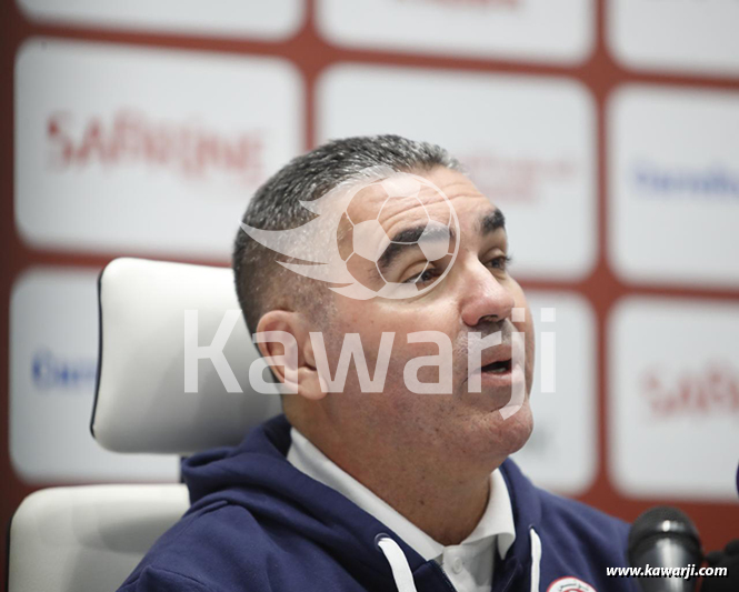 EN : Conférence de presse pour annoncer la liste de la Tunisie pour la CAN 2023