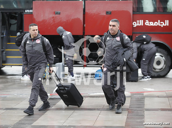 CAN 2023 : Départ de la sélection tunisienne en Côte d'Ivoire