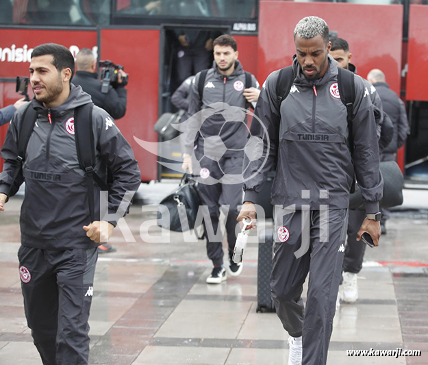 CAN 2023 : Départ de la sélection tunisienne en Côte d'Ivoire