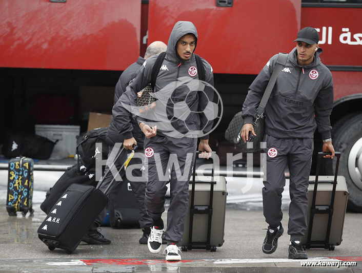 CAN 2023 : Départ de la sélection tunisienne en Côte d'Ivoire