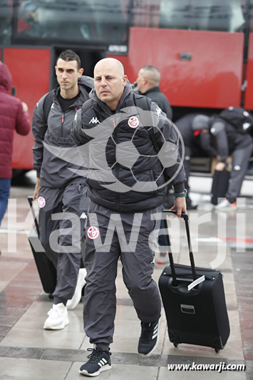 CAN 2023 : Départ de la sélection tunisienne en Côte d'Ivoire