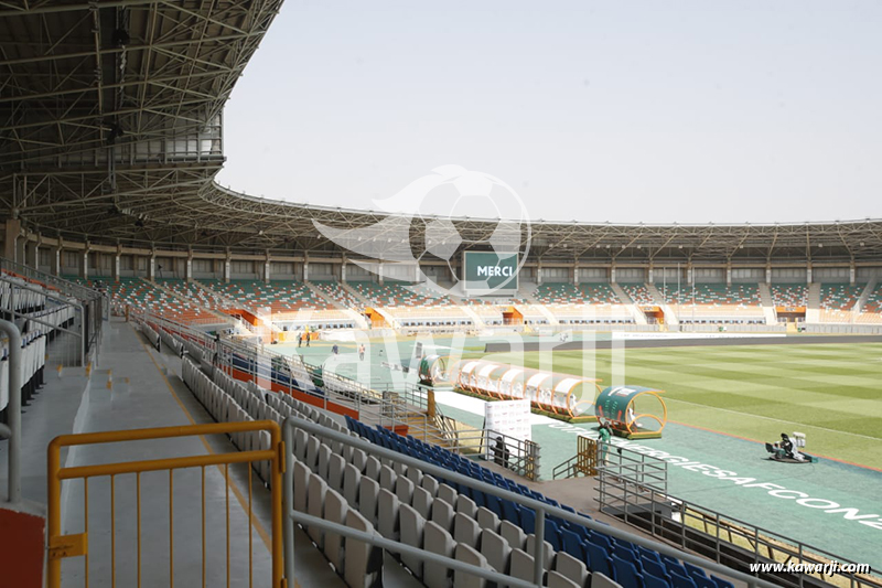 CAN 2023 : Stade Amadou Gon Coulibaly à Korhogo