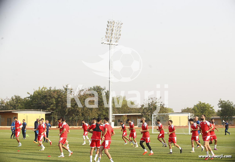 [EN] Entrainement de la sélection tunisienne en Côte d'Ivoire