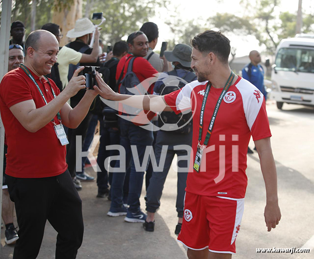 [EN] Entrainement de la sélection tunisienne en Côte d'Ivoire