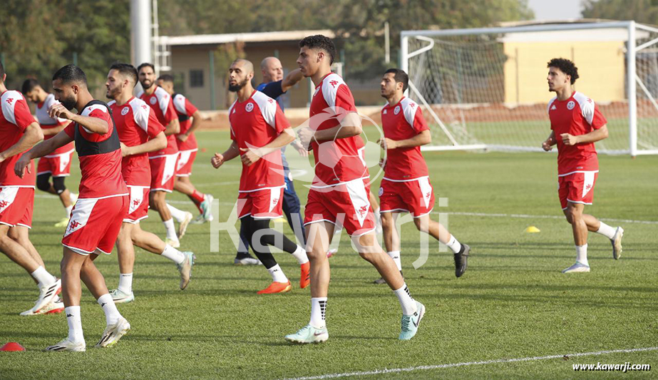 [EN] Entrainement de la sélection tunisienne en Côte d'Ivoire