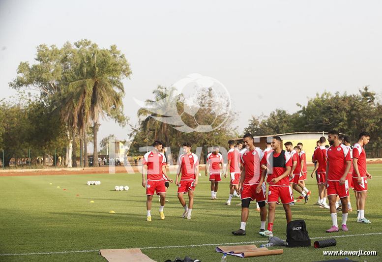 [EN] Entrainement de la sélection tunisienne en Côte d'Ivoire