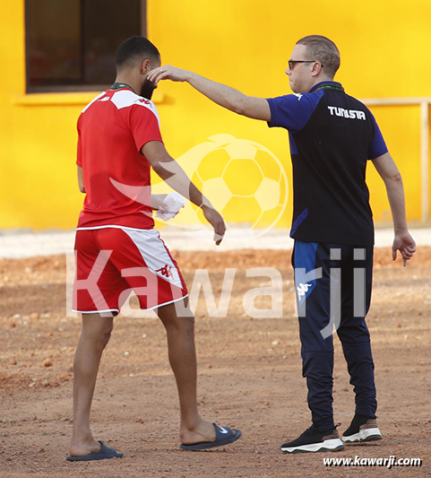 [EN] Entrainement de la sélection tunisienne en Côte d'Ivoire 17-01-24