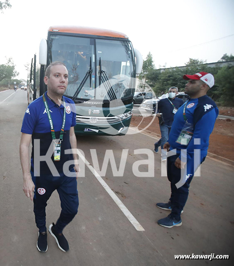 [EN] Entrainement de la sélection tunisienne en Côte d'Ivoire 19-01-24