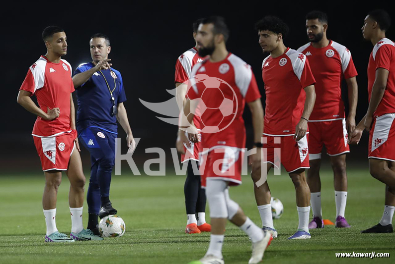 [EN] Entrainement de la sélection tunisienne en Côte d'Ivoire 19-01-24