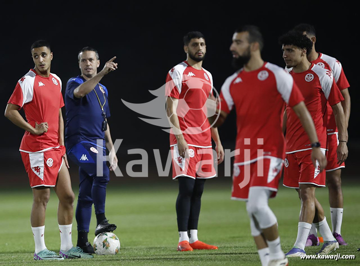 [EN] Entrainement de la sélection tunisienne en Côte d'Ivoire 19-01-24