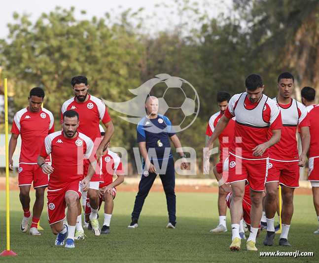 [EN] Entrainement de la sélection tunisienne en Côte d'Ivoire 21-01-24