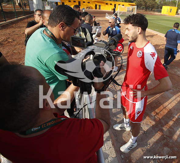 [EN] Entrainement de la sélection tunisienne en Côte d'Ivoire 21-01-24