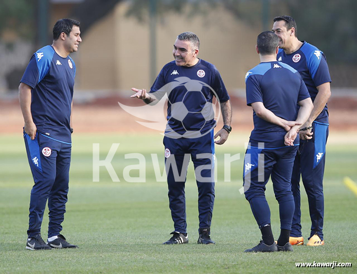 [EN] Entrainement de la sélection tunisienne en Côte d'Ivoire 21-01-24