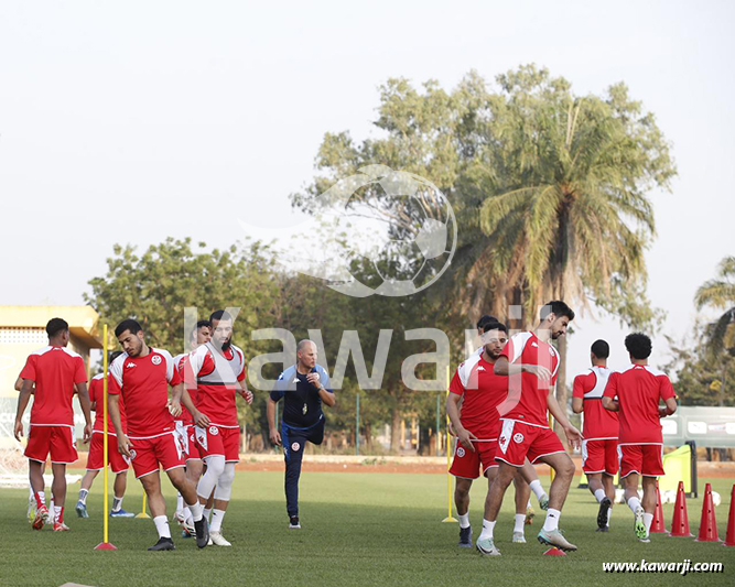 [EN] Entrainement de la sélection tunisienne en Côte d'Ivoire 21-01-24