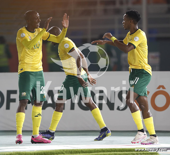 CAN 2023-J2 : Afrique du Sud - Namibie 4-0