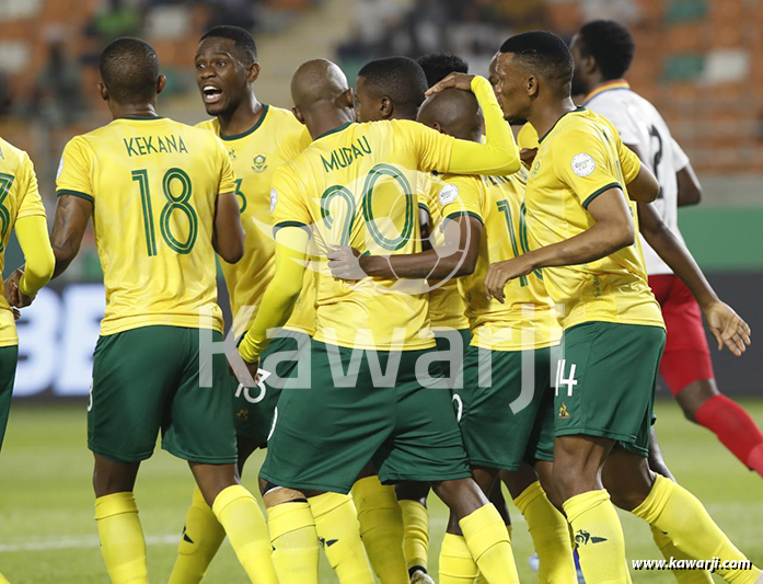 CAN 2023-J2 : Afrique du Sud - Namibie 4-0