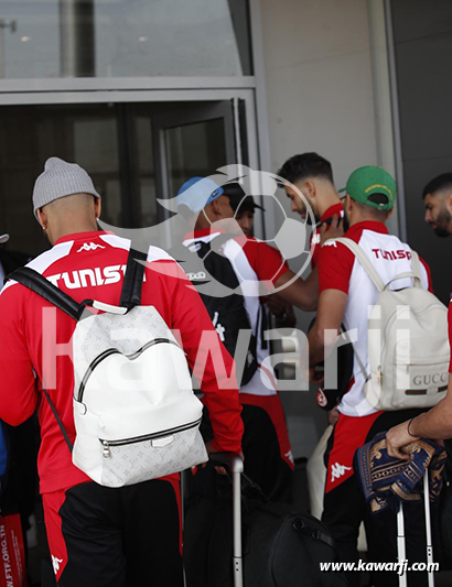 Retour de la sélection tunisienne de Côte d'Ivoire 25-01-24